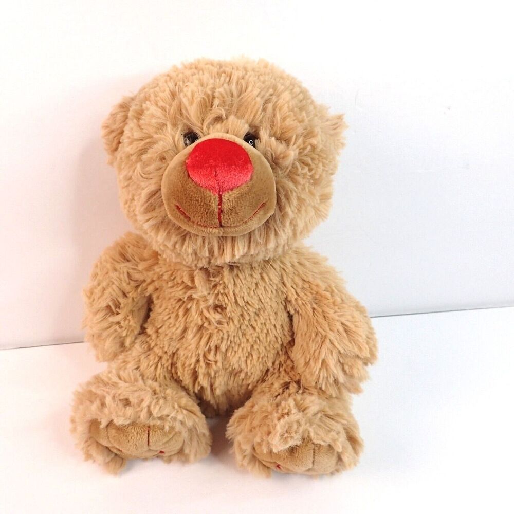 Caltoy Bozie Bear Super Soft Hearts On Paws Valentine Cuddly 10"